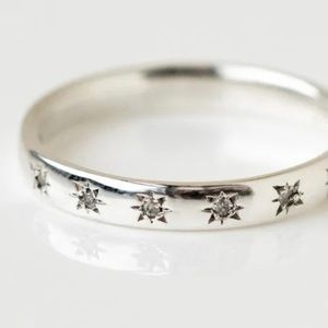 925 Sterling Silver Engagement/ Wedding Ring
